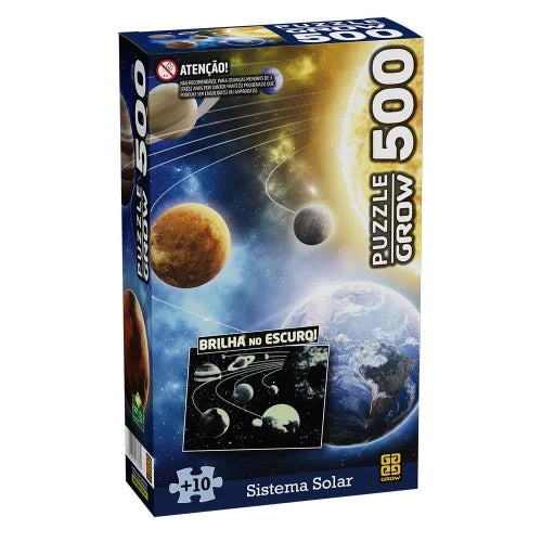 Quebra-Cabeça - Sistema Solar 500 Peças