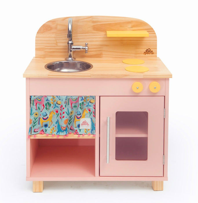 Mini Cozinha rosa - Ateliê Materno