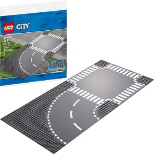 Base Lego City - Curva e Cruzamento
