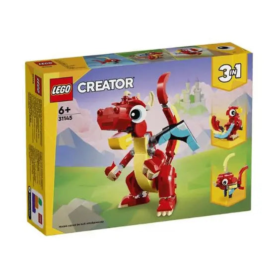 Lego Creator 3 em 1 - Dragão Vermelho