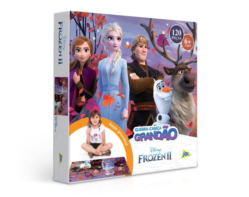 Quebra-Cabeça 120 Peças Grandão - Frozen II