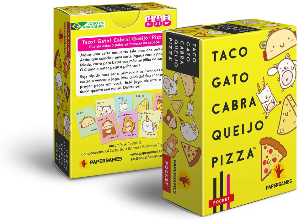 Taco Gato Cabra Queijo Pizza