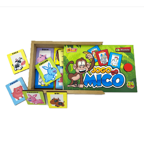 M&M - JOGO DO MICO & MEMÓRIA - 2 JOGOS EM 1