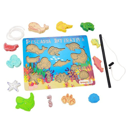 Brinquedo Tabuleiro Quebra-Cabeça Interativo Labirinto Coral