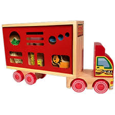 Caminhão de madeira - Zootrans