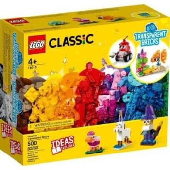 Lego Classic - Blocos Transparentes Criativos