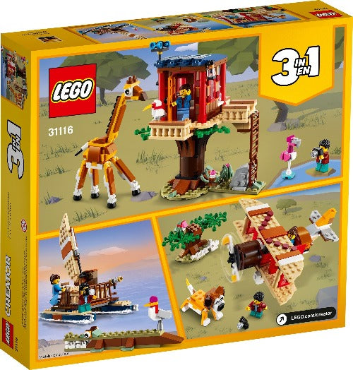 Lego Creator 3 Em 1 -  Safari Casa na Árvore