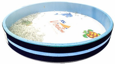 Pandeiro 25cm Efeito Oceano