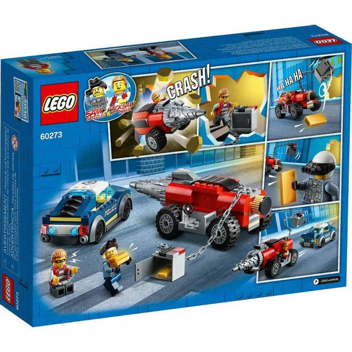 Lego City - Policia de Elite Perseguição de Carro Perfurador
