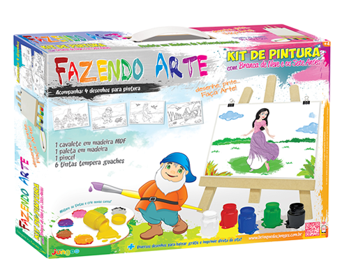 Kit de pintura - Branca de Neve