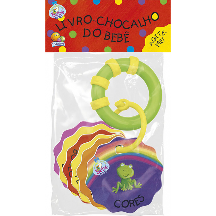 Livro Chocalho do Bebê : Cores